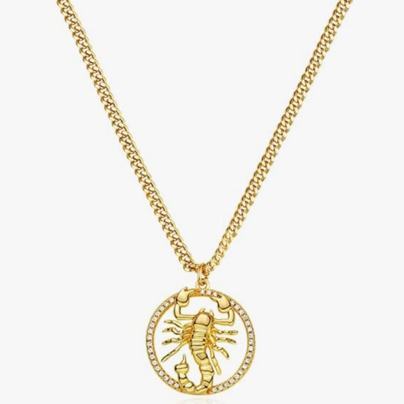 Anthropologie Jewelry - NEW! Gold Scorpio Choker Necklace